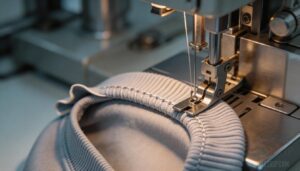 joining neck ribs to garment openings joining neck ribs to garment openings