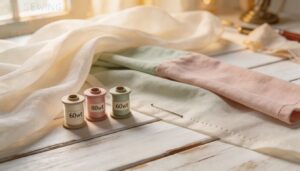 lightweight fabrics and finer threads lightweight fabrics and finer threads