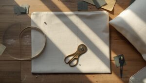 measuring and cutting fabric measuring and cutting fabric