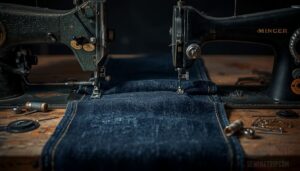 multi-layer seams and thick hems multi-layer seams and thick hems