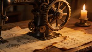 origins of the circular feed wheel in singer's 1851 patent origins of the circular feed wheel in singer's 1851 patent