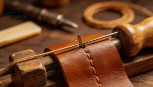 passing both needles through each hole passing both needles through each hole