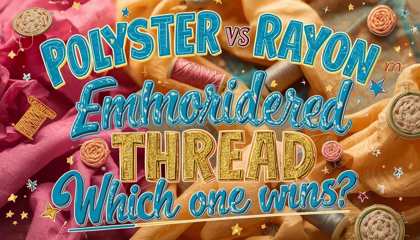 polyester vs rayon embroidery thread