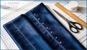 prepare fabric and seam allowances prepare fabric and seam allowances