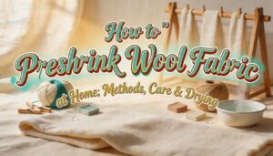 How to Preshrink Wool Fabric at Home: Methods, Care & Drying 4 preshrinking wool fabric at home