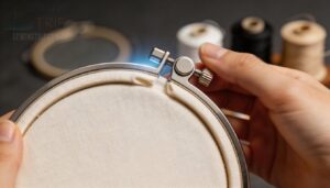 quick-release hooping process quick-release hooping process