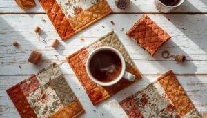 quilted coasters and mug mats quilted coasters and mug mats