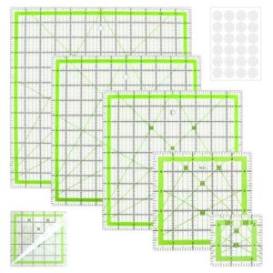 9 Best Quilting Rulers for Home Studio Setups (2026) 7 Quilting Rulers (2.5", 5", 8.5", B0FS732N2M