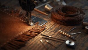 reinforce heavy trims with sturdy stitching reinforce heavy trims with sturdy stitching