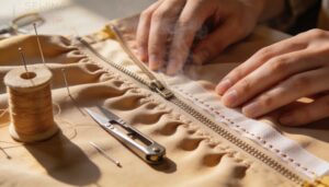 remove puckers with rebasting and pressing remove puckers with rebasting and pressing