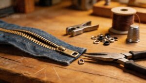 repairing or replacing zipper stops repairing or replacing zipper stops