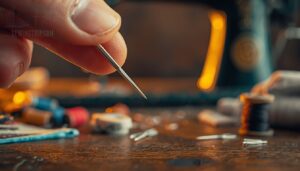 replace dull or bent needles replace dull or bent needles