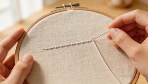 running stitch step-by-step running stitch step-by-step