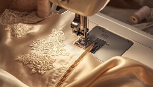 satin foot for decorative stitching satin foot for decorative stitching