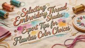 Selecting Embroidery Thread Shades: Expert Tips for Flawless Color Choices 26 selecting embroidery thread shades