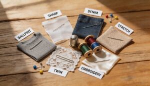 selecting right needle for project selecting right needle for project