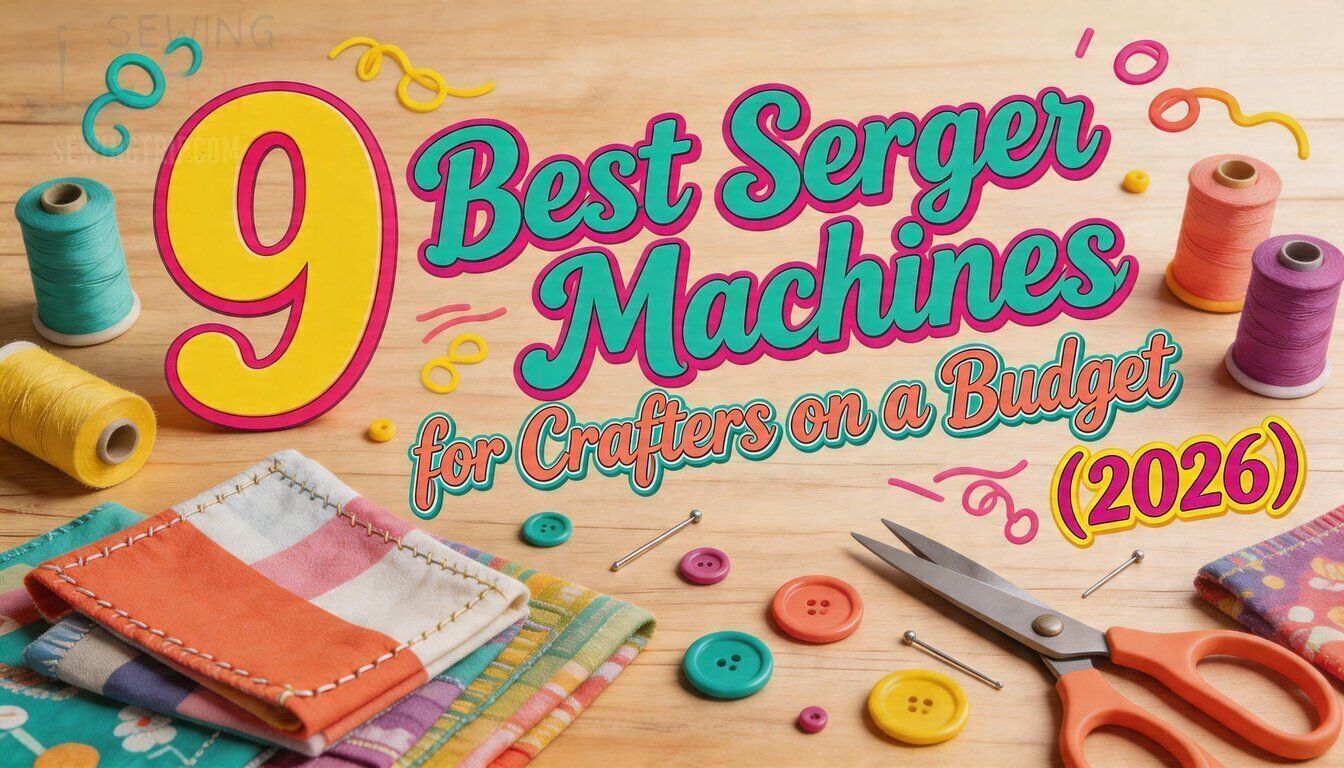 serger machines for crafters on a budget