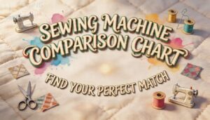 Sewing Machine Comparison Chart: Find Your Perfect Match 12 sewing machine comparison chart