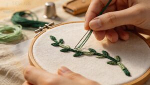 split stitch for raised contour work split stitch for raised contour work