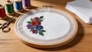 stabilizer keeps embroidery from puckering and shifting stabilizer keeps embroidery from puckering and shifting