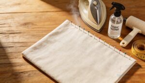 step 1 – prepare the fabric step 1 – prepare the fabric