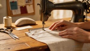 step 3 – sew the pocket opening and edges step 3 – sew the pocket opening and edges