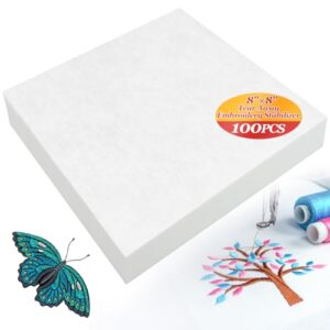 Embroidery Stabilizers for Home Sewists: Types & Top 8 Picks 7 Sukh Tear Away Stabilizer B0CNG65JYR