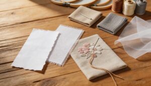 tearaway stabilizer: temporary support for stable fabrics tearaway stabilizer: temporary support for stable fabrics