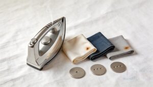 the iron and heat settings the iron and heat settings