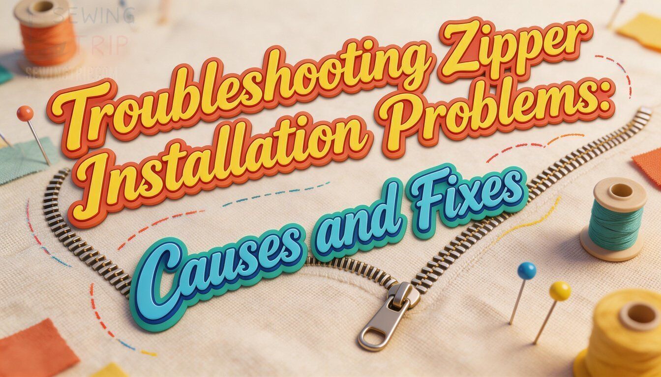 troubleshooting zipper installation problems
