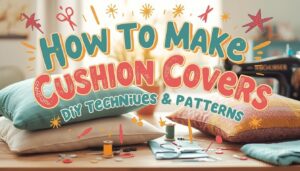 tutorialshow to make cushion covers tutorialshow to make cushion covers