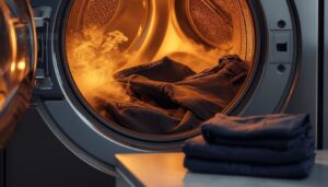 using a dryer for shrinkage using a dryer for shrinkage