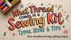 What Thread Comes in a Sewing Kit: Types, Sizes & Tips 26 what thread comes in a sewing kit