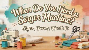 When Do You Need a Serger Machine? Signs, Uses & Worth It 11 when do you need a serger machine