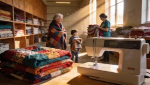 where quilts and machines help most where quilts and machines help most