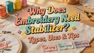 Why Does Embroidery Need Stabilizer? Types, Uses & Tips 25 why does embroidery need stabilizer underneath