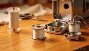 winding and inserting the bobbin winding and inserting the bobbin