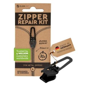 Troubleshooting Zipper Installation Problems: Causes and Fixes 3 Zlideon Zipper Repair Kit for B086R2XZFV
