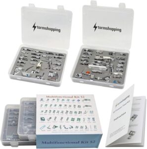 Top 10 Sewing Feet and Accessories: Find Your Perfect Match 5 52pcs Sewing Machine Presser Feet B074C6GN2P
