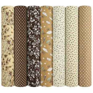 Top 8 Quilting Fabrics for Traditional Patterns You'll Love 5 7pcs Fabric Bundles Squares, 20" B0FP22L65L
