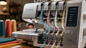 air-threading sergers for faster setup air-threading sergers for faster setup