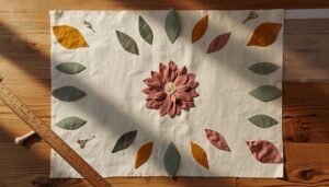 arrange shapes on background fabric arrange shapes on background fabric
