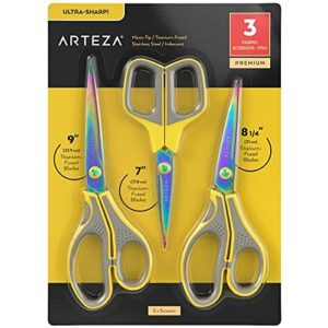 Top 5 Fabric Cutting Tools for Classroom Use: Safe & Sharp 4 ARTEZA Fabric Scissors, 7, 8.25 B096SQ372D