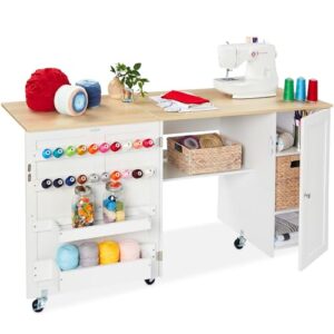 9 Best Sewing Machine Tables for Beginners: Find Yours in 2026 3 Best Choice Products Large Folding B0CS4V7YPK