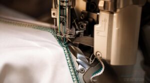 built-in blade trims the fabric edge built-in blade trims the fabric edge
