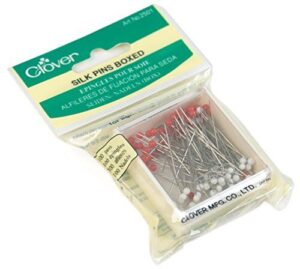 What Are The Pinning Tools in Sewing? Your Complete Guide 1 Clover Silk Pins Boxed, 100 B00168241S