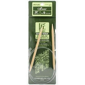 8 Best Bamboo Knitting Needles for Smooth, Eco-Friendly Crafts 5 Clover Takumi Bamboo Circular 36 Inch B000WYZUPE