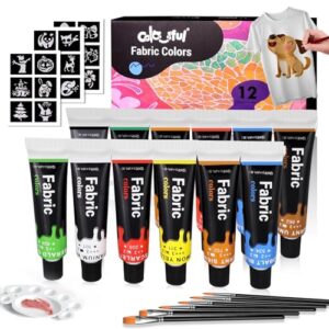 Can Fabric Paint Be Used on Plastic? Tips, Top Picks & More 7 Colorful Fabric Paint Set for B09C3DTK97