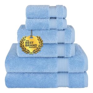 Best Fabrics for Towels: Most Absorbent Options Compared 2026 5 Cotton Paradise 6 Piece Towel B07VVRHMCZ