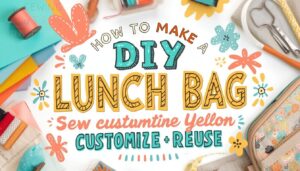 diy lunch bag diy lunch bag